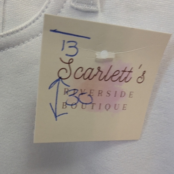 NWT, White Women's Stretchy Jeans Sz M/L - Picture 5 of 5